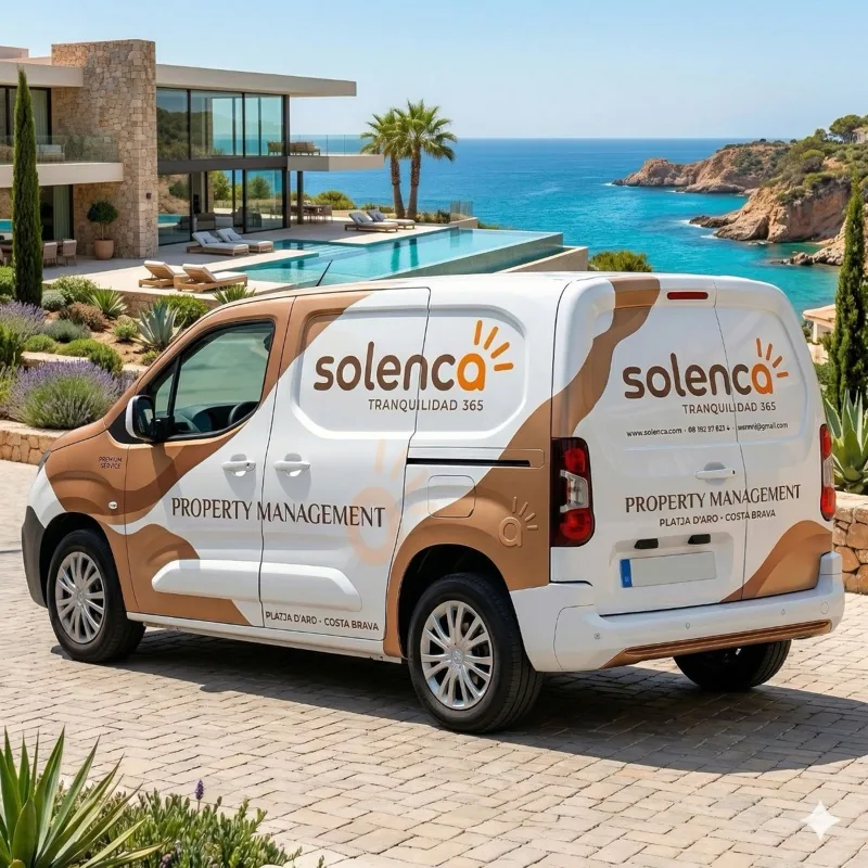Partenariat Solenca — gestion immobilière Costa Brava